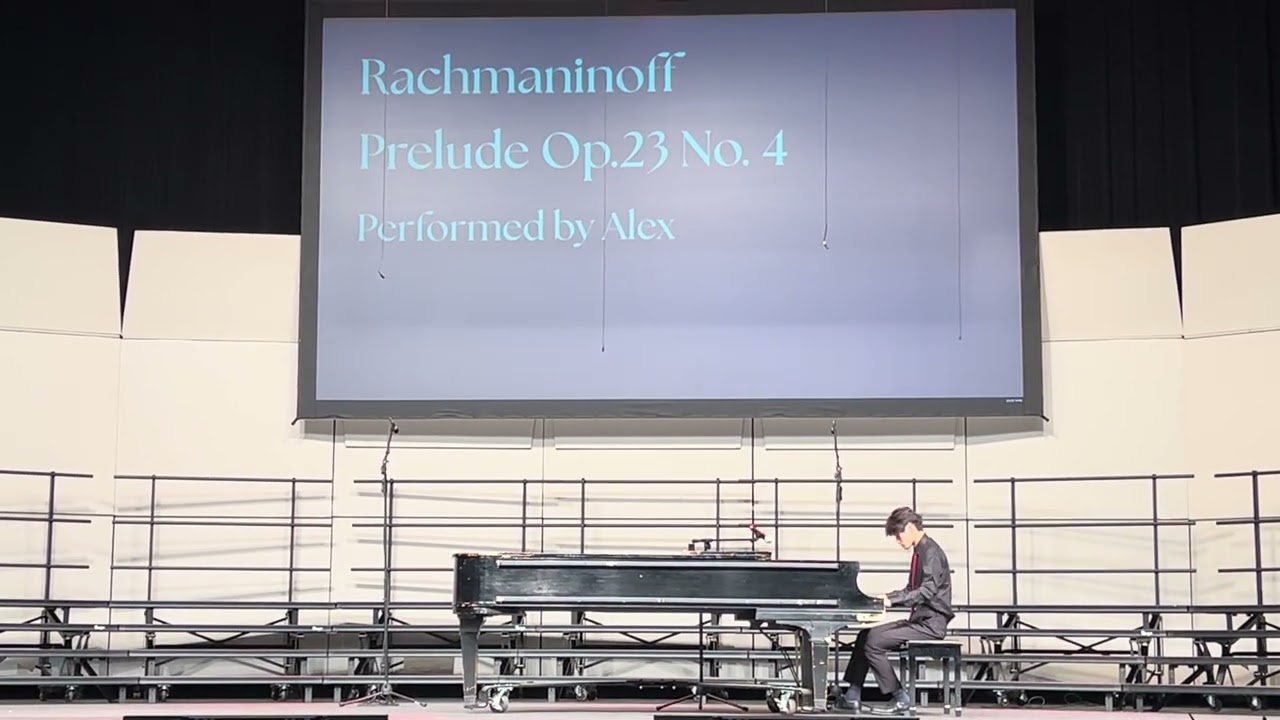 Rachmaninoff Op. 23 No. 4 - Alex K.