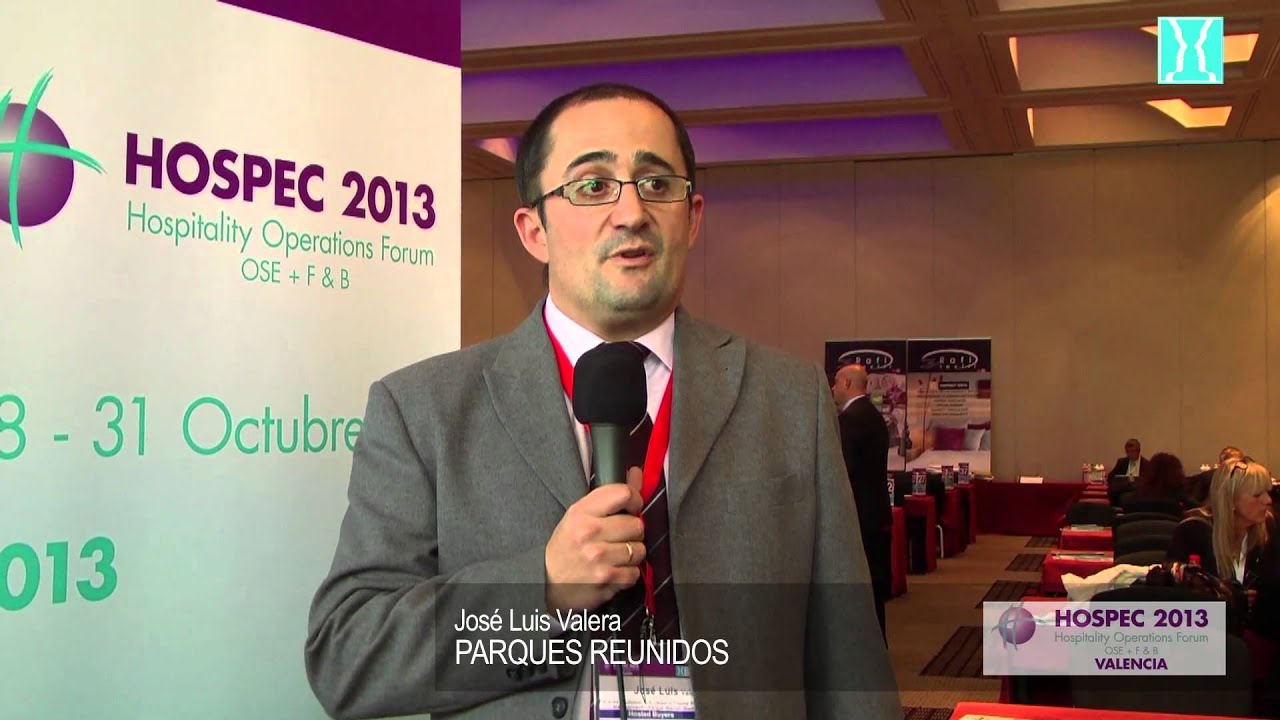 HOSPEC 2013 - Jos&eacute; Luis Valera &middot; Parques Reunidos