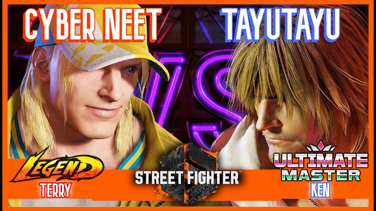 SF6 Match ♦ CYBER NEET (Terry) 🆚 TAYUTAYU (Ken) ♦ High level matches