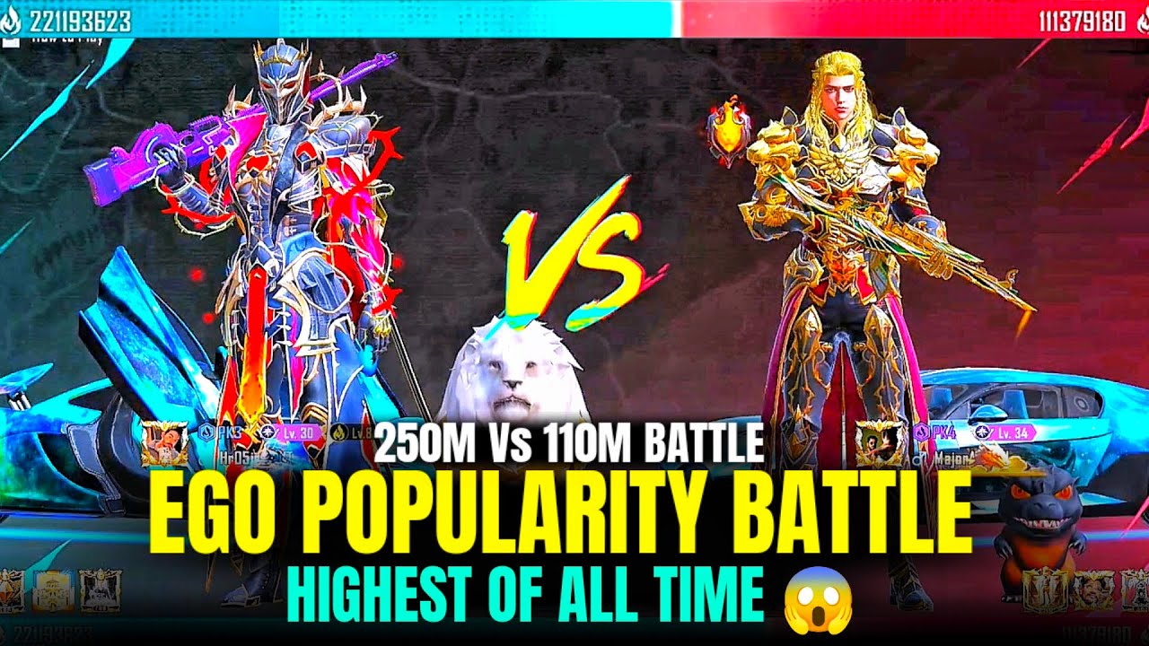 Biggest Popularity Battle in HISTORY 🤯🔥 400M - Last Minute Popularity Battle #popularitybattle #bgmi