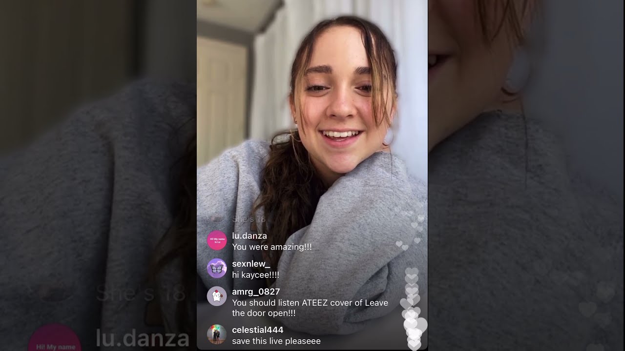 Kaycee Rice Instagram Live 6/30
