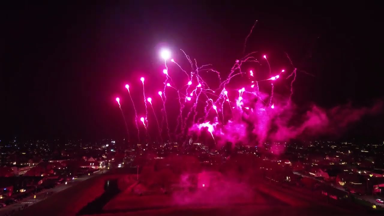 Hals nytårsshow 28.12.2025 (Drone video)