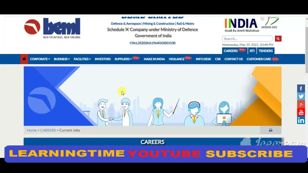 BEML Recruitment 2021 | BEML Junior Executive apply Online Form | BEML Junior Executive Vacancy 2021
