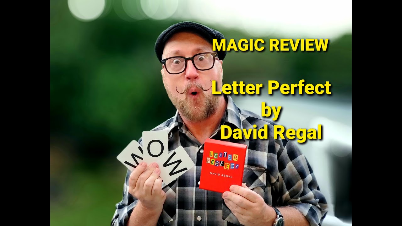 Magic Product Review - Letter Perfect by David Regal