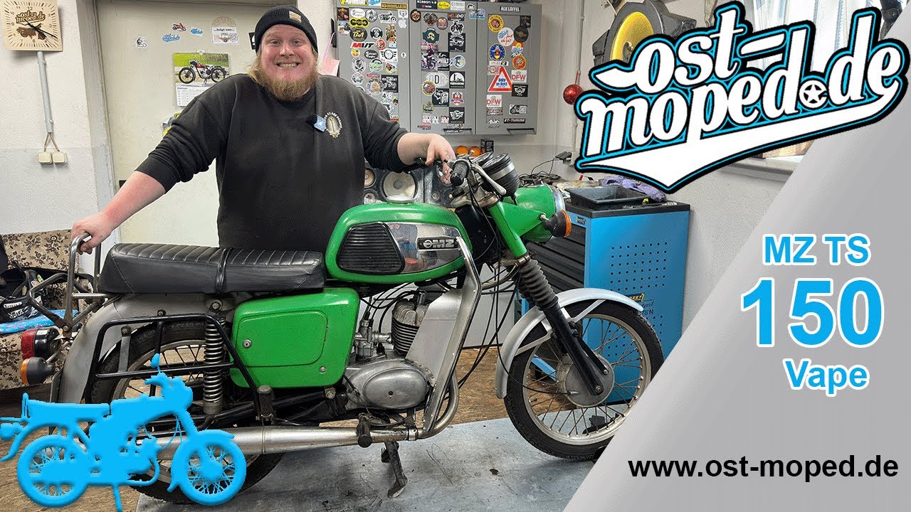 MZ TS 150 | 12V VAPE Lichtmagnetzündanlage Umrüstung | ost-moped.de