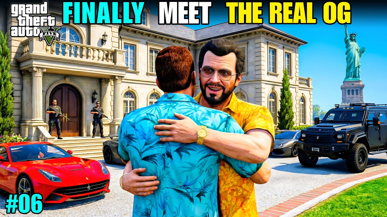 Finally I Meet The Biggest GANGSTER Of GTA 5! 🔥😲 #06 