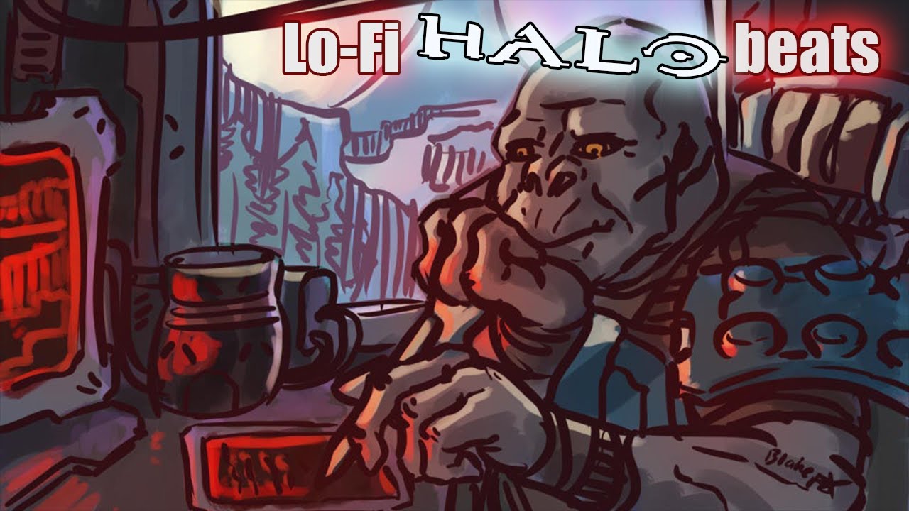 Chill and lofi halo - beats to relax/study/throw grunts to