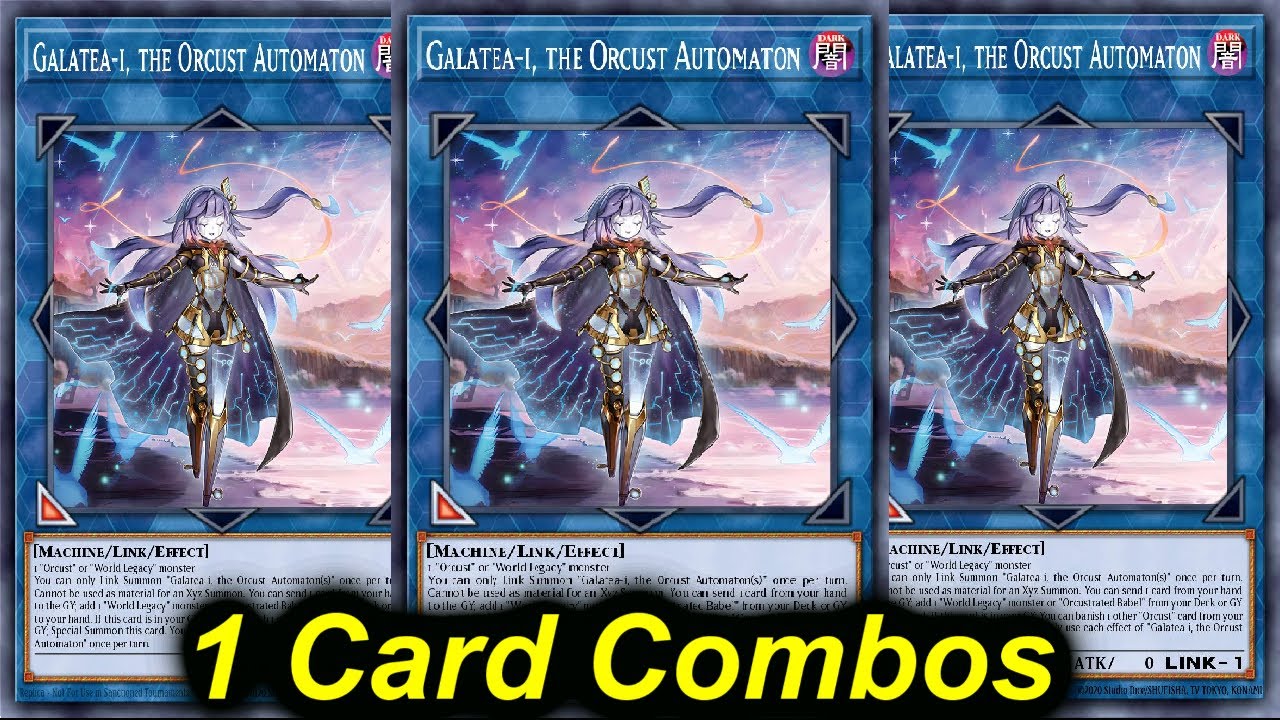 1 CARD ORCUST COMBOS 2025 | POST QUARTER CENTURY TRINITY BOX | Yu-Gi-Oh!
