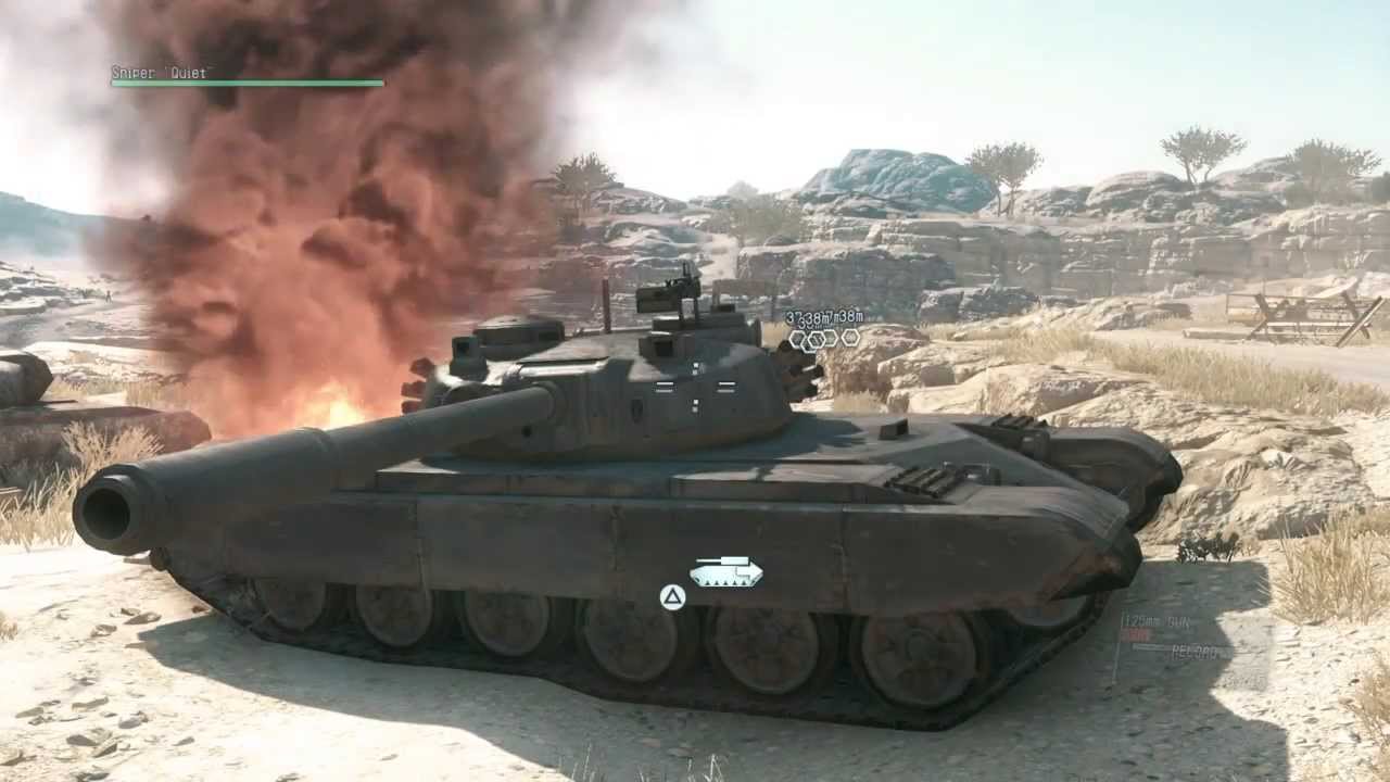 【MGS5】無敵戦車で簡単クリア エピソード45.静かなる消失