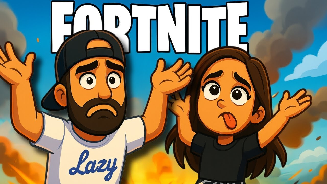 FORTNITE: Maar vader & dochter proberen samen te winnen 😅❤️ (Familievriendelijk)