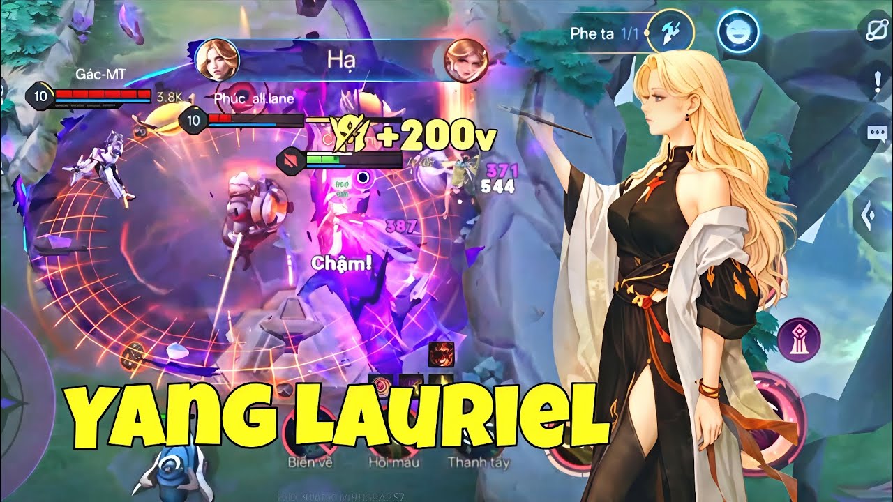Full phép mới là chân ái của Lauriel.