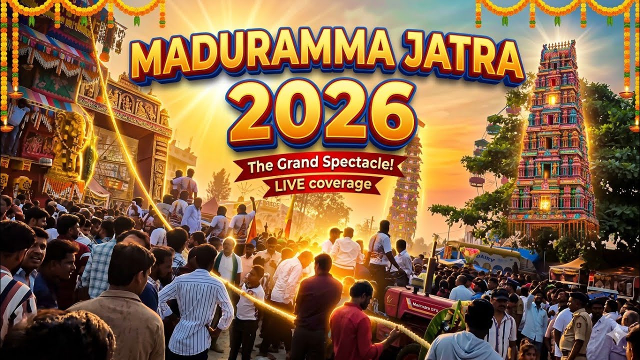 HUSKUR  JATRA 2026 # GOLD TALLEST CHARIOT 120 FEET 