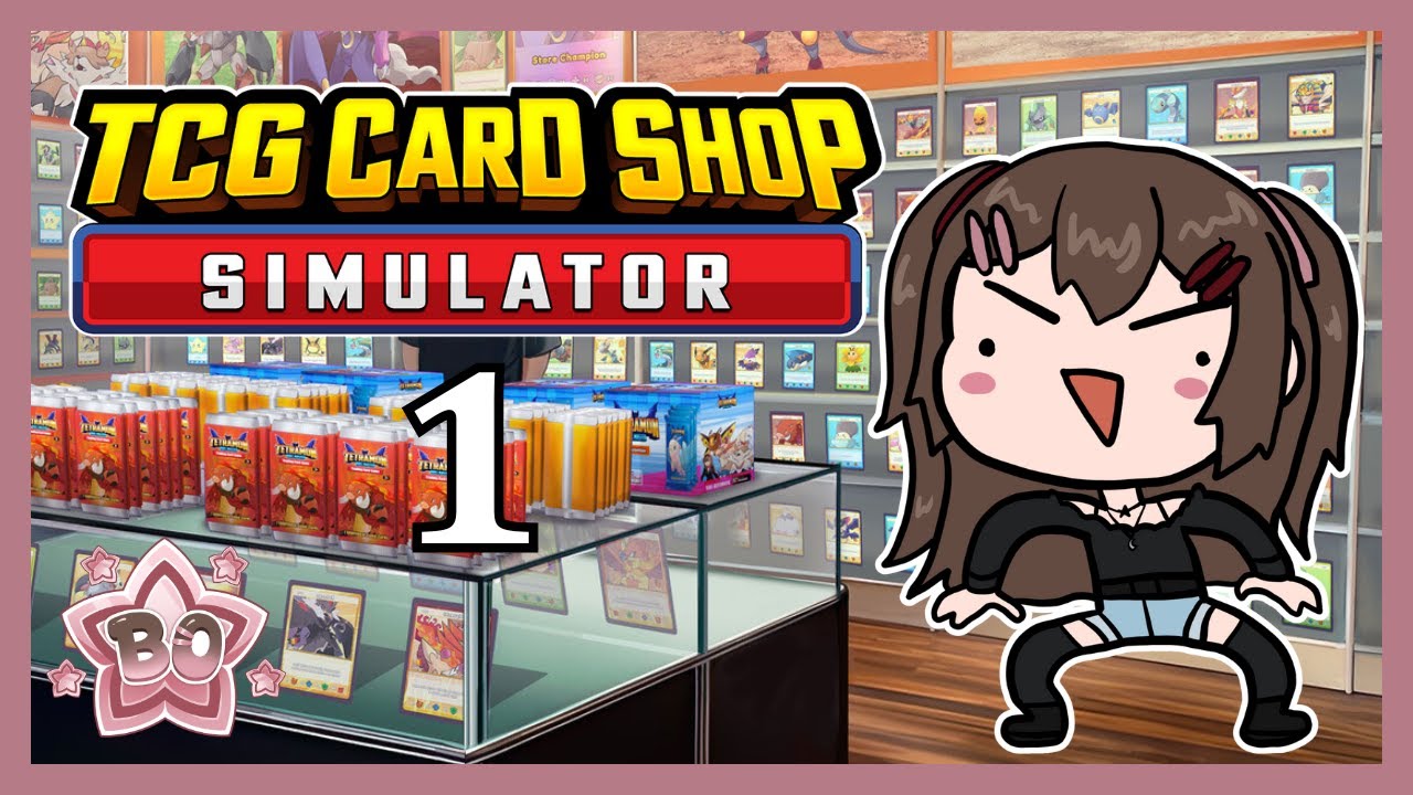 Grand opening of our card shop (im sick) [TCG card shop sim] ✦ @b0barley