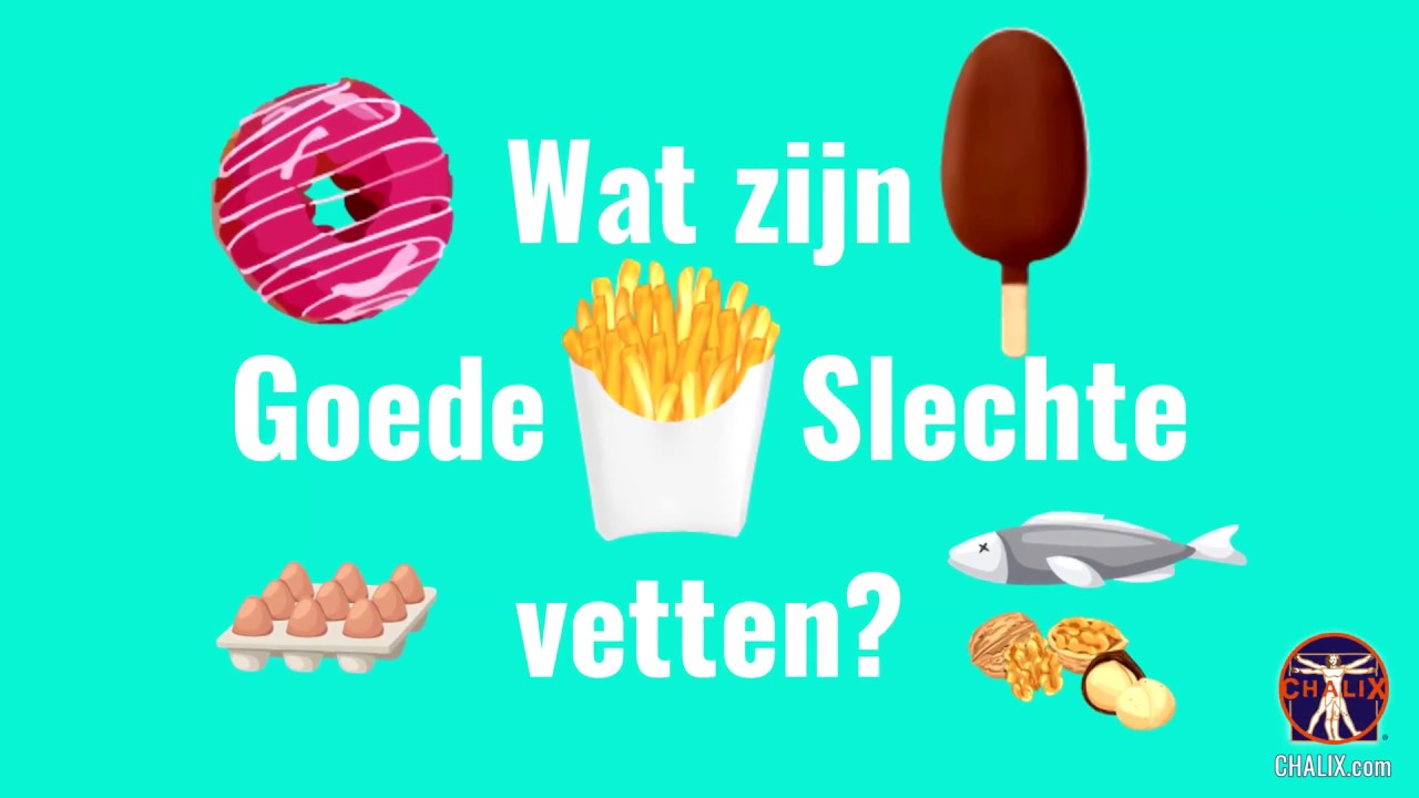 Vetten: Goede, Slechte en Lelijke. Uitgelegd.
