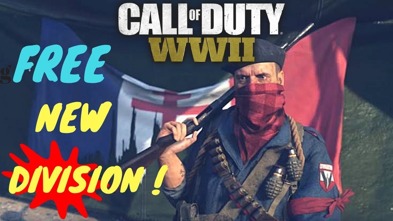 The Brand New DIVISION in COD WW2!! (Resistance Division Gameplay)