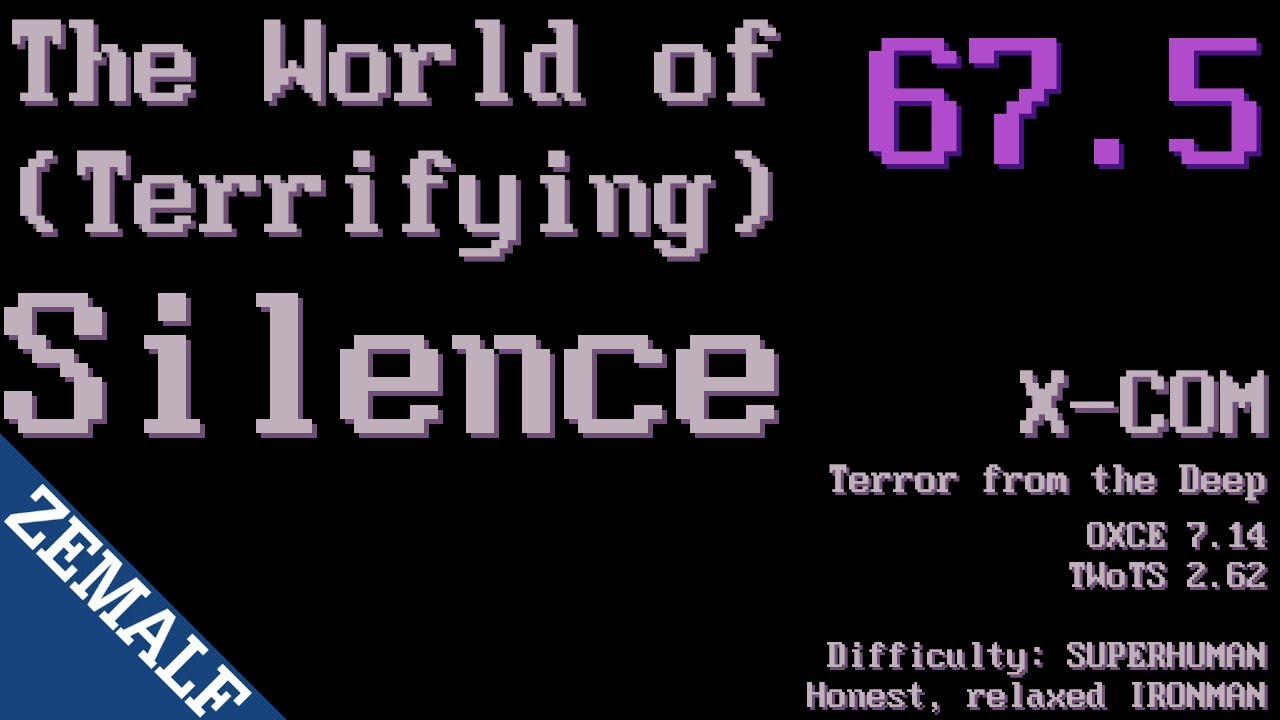 067.5 | The World of Terrifying Silence | Lost Records Jan 16-22 2039 | X-COM: Terror from the Deep