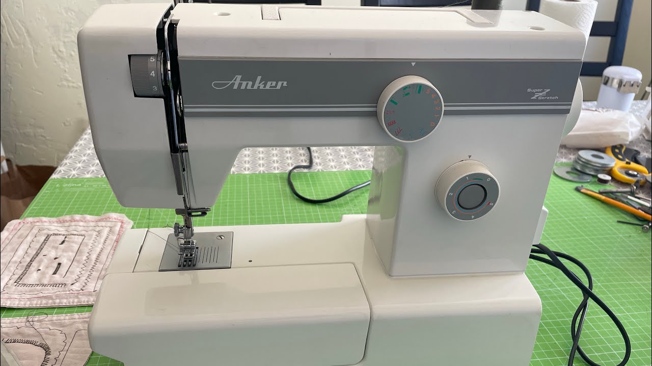 Anker 220 super strech Nähmaschine Bedienungsanleitung #nähmaschine #sewingmachine #anker