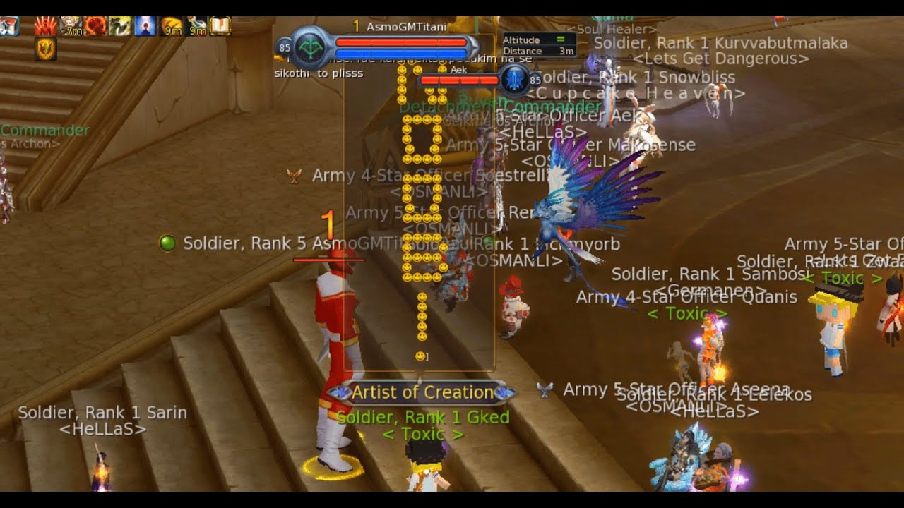 [AION EU] GM logged in and we showed him how friendly we are!