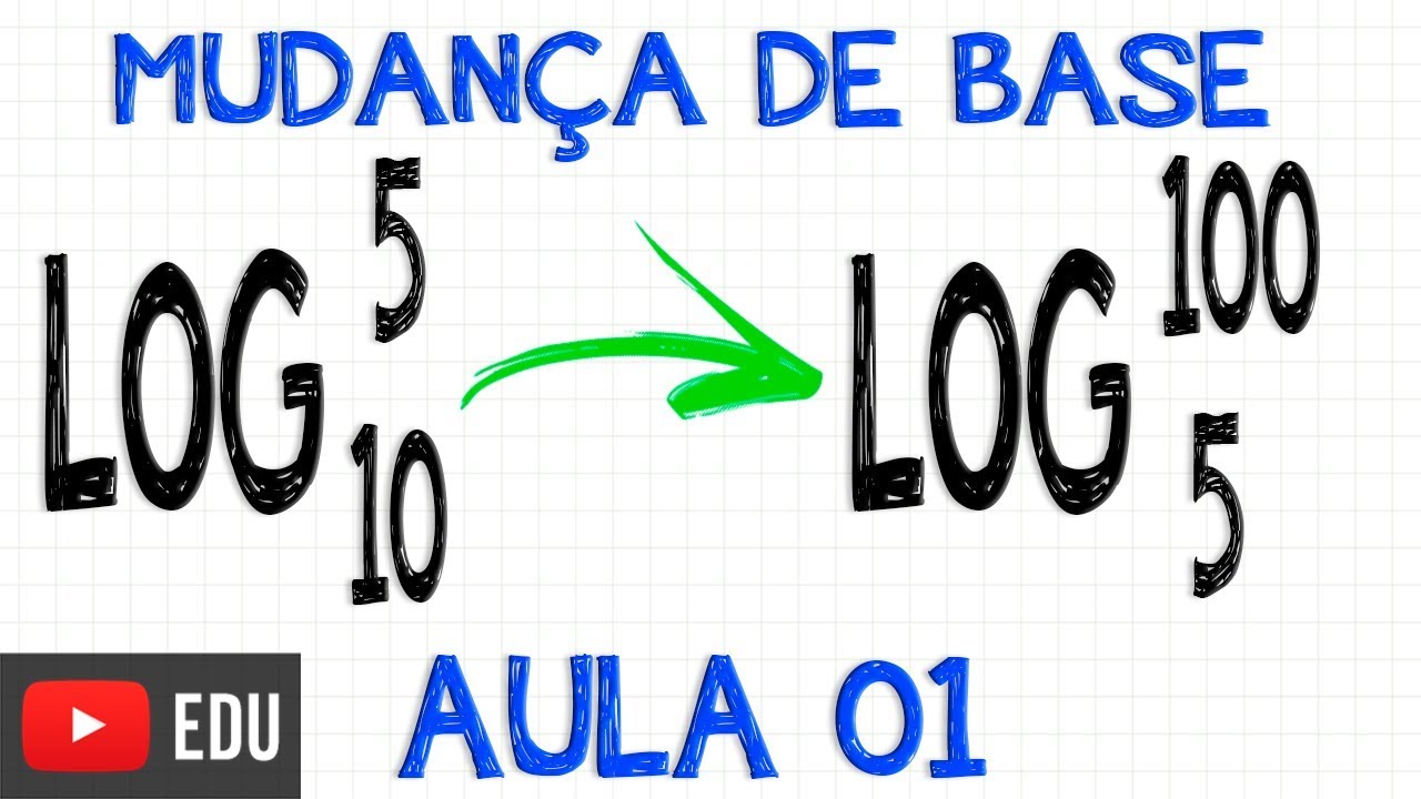 LOGARITMOS : MUDANÇA DE BASE -EXERCÍCIO RESOLVIDO