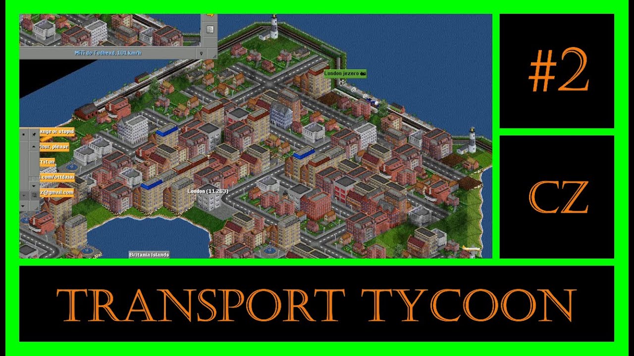 2 - Super Britania - ČSD mód - Open Transport Tycoon Deluxe - [CZ]