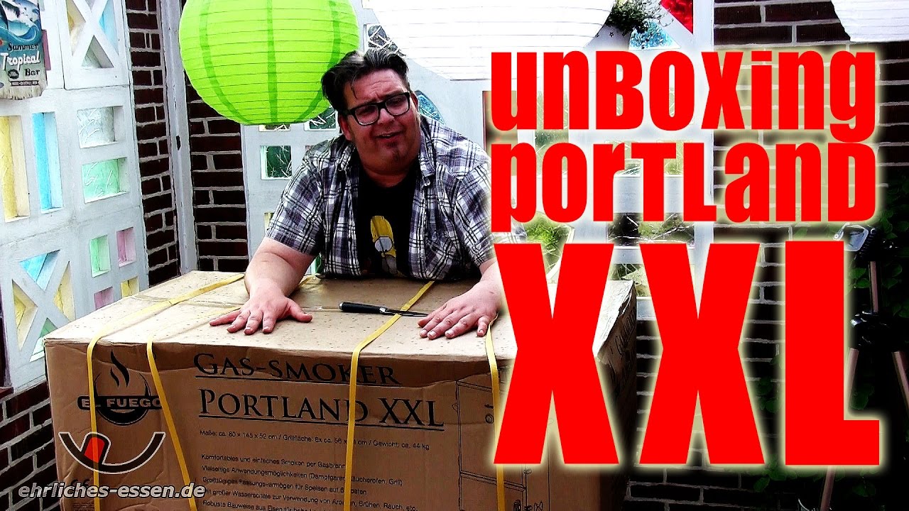 UNBOXING & AUFBAU: DER EL FUEGO PORTLAND XXL - schnell & einfach angeschaut und aufgebaut!