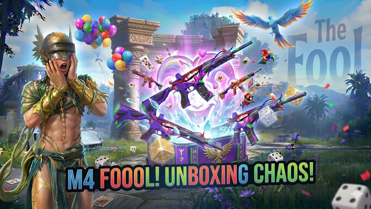 Crate opening for M4 fool #pubgmobile #anniversary 