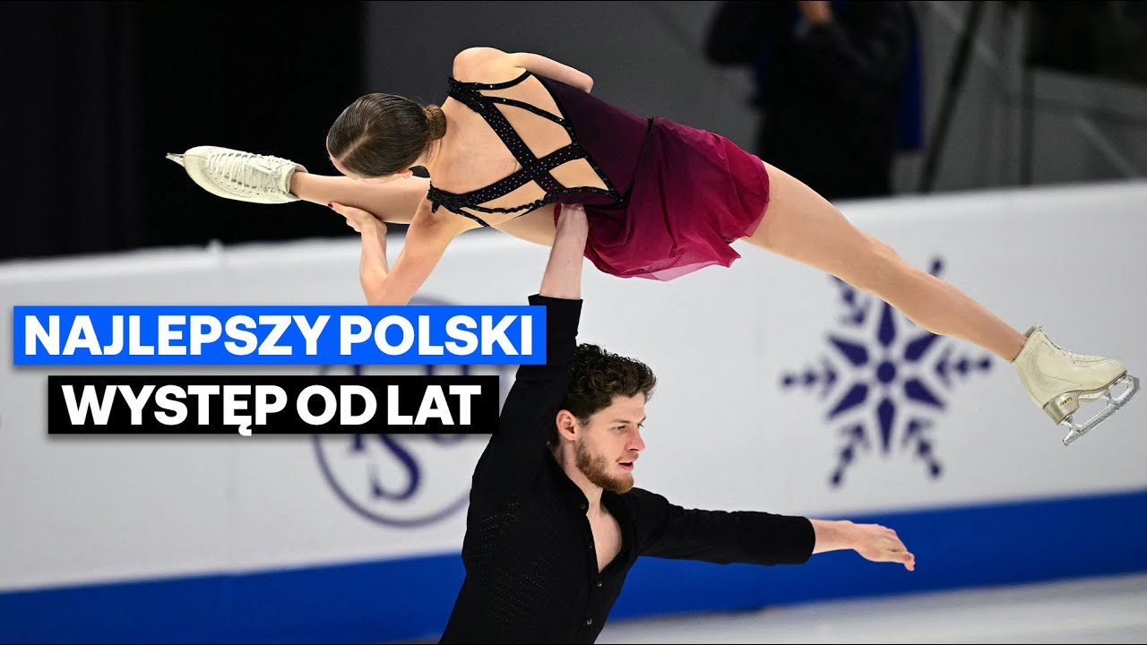 Julia Szczecinina i Michał Woźniak z 7. miejscem na Mistrzostwach Europy. Zobacz program dowolny ⛸🎶