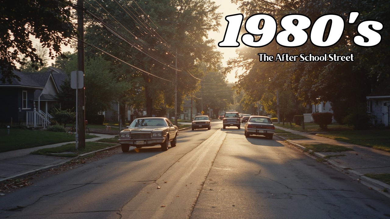 The After School Street – Biking Until the Sun Goes Down // 80s Suburbia Nostalgia