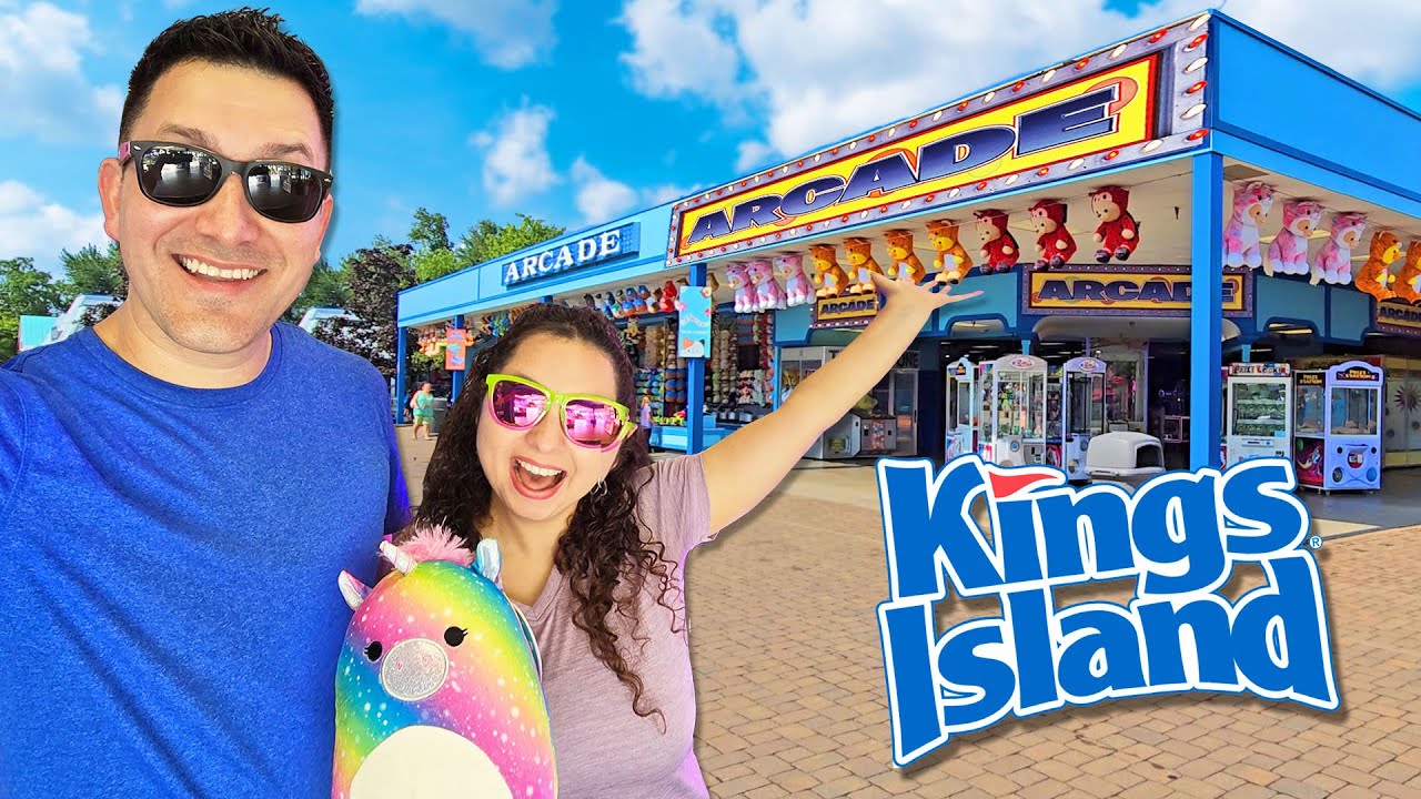 Наш первый визит в Kings Island Arcade!