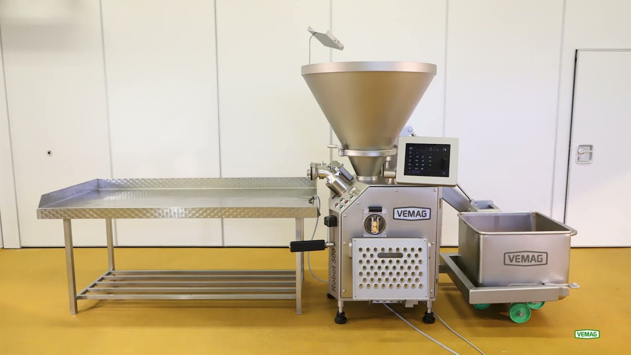 Sausages in Natural Casing with the Vemag  Robot500, and  Length Portioning Device LPV802