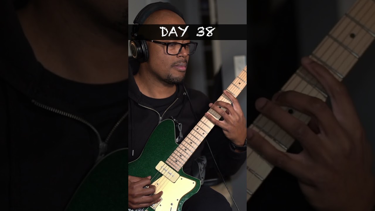 Day 38 of practicing daily to improve my metal guitar playing #100DaysOfGuitar