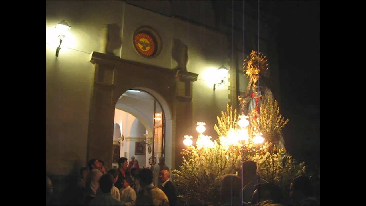 Procesión Virgen del Socorro de Tíjola (Almería) 2010: Traslado a la Ermita