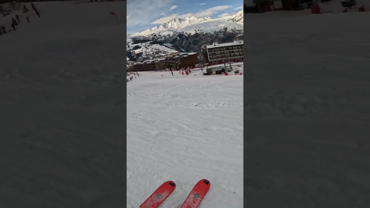 When you hit some crud #ski #skilife #skilovers #skiingtime #outdoors #mountains #fail #crash