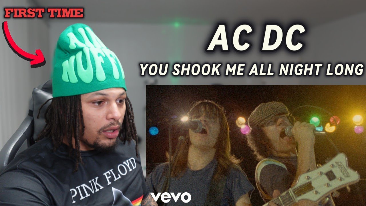 AC/DC - You Shook Me All Night Long (First Time) Angus Is An Alien