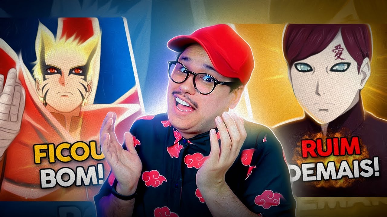 Reagindo a 6 PIORES (e melhores) DESIGNS de BORUTO!