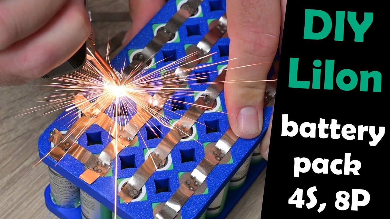 Ultimate DIY 4S 8P 14.8V Li-Ion Battery Pack 20A for High-Power Devices!