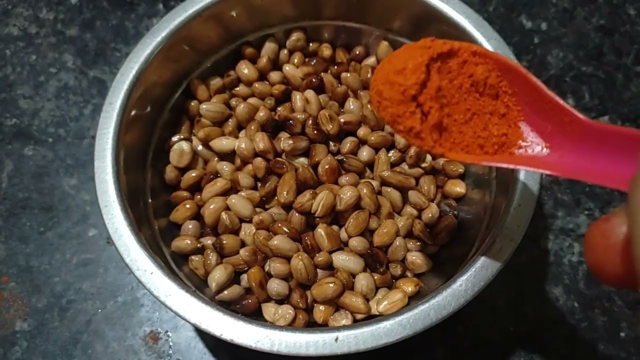 spicy spicy😋karam palli Tea☕team snacks