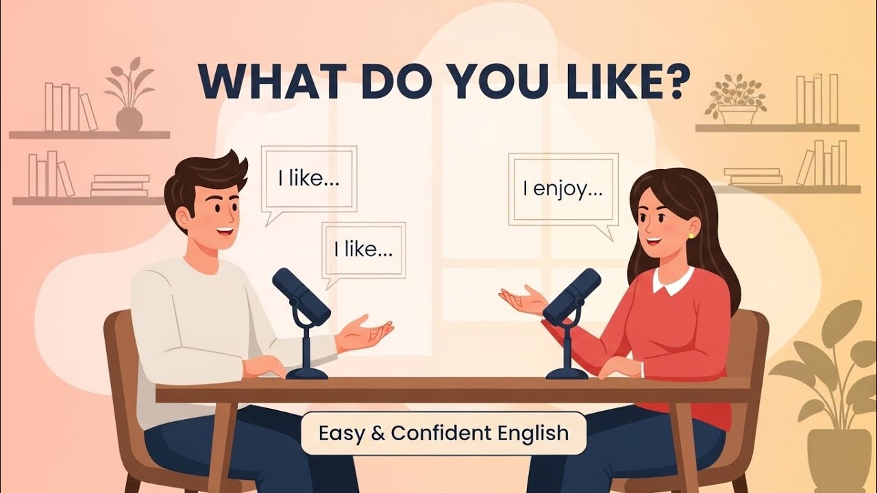 Learn to Talk About What You Like in English | Easy & Confident