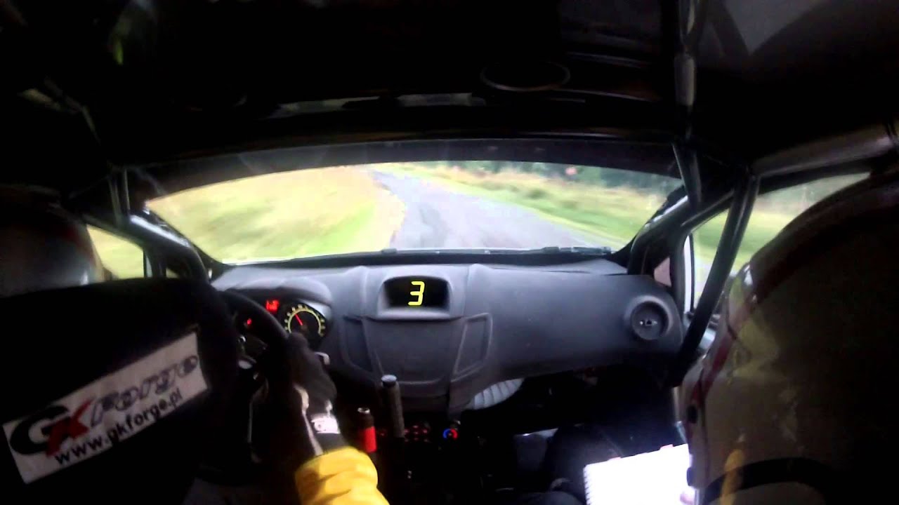 Barum Czech Rally 2014 - Onboard SS 9 Semetin - Jarek | Marcin Szeja - Ford Fiesta R2