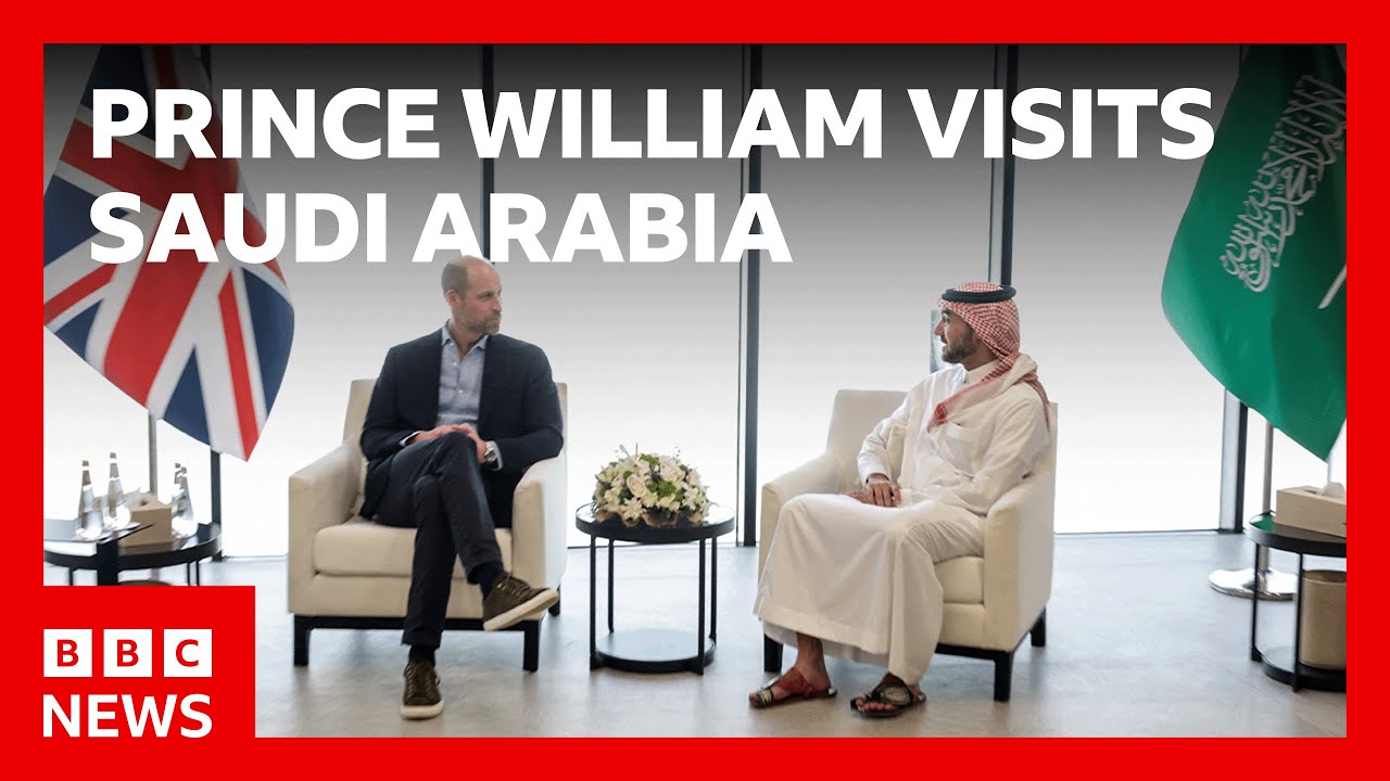 Prince William visits Saudi Arabia | BBC News