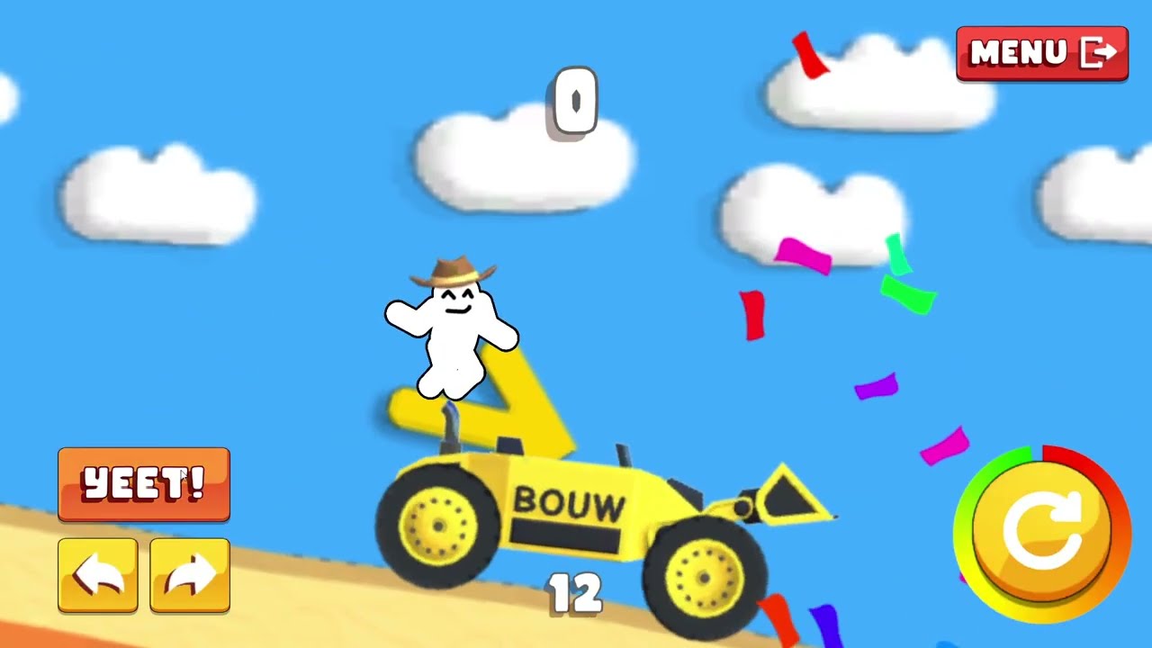 Zeepkist Crash 2D Gameplay | Decent Crashing Car Simulator