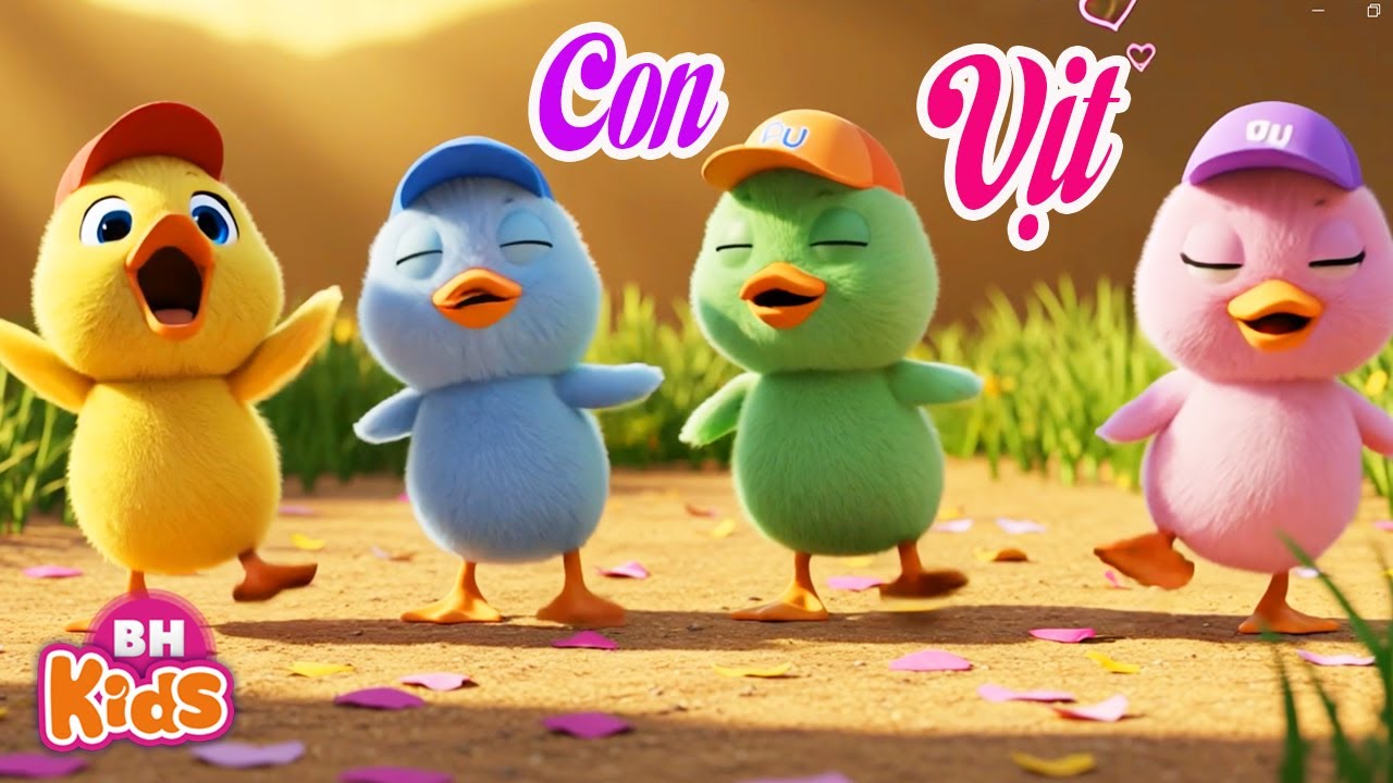 Đ&agrave;n Vịt Con Nh&iacute; Nhảnh - Nhạc Thiếu Nhi Một Con Vịt Xo&egrave; Ra Hai C&aacute;i C&aacute;nh, B&agrave;i H&aacute;t Vui Nhộn Hay Nhất