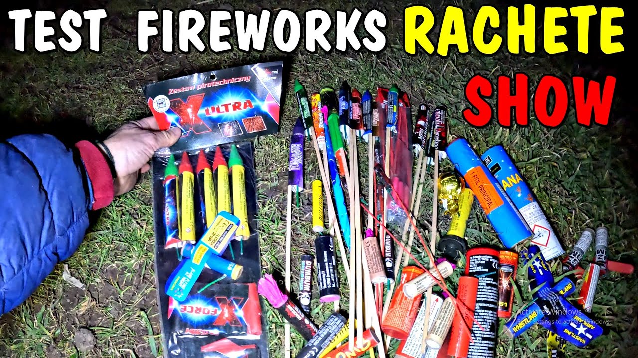🚀🧨RACHETE și PETARDE mini SHOW &icirc;nainte de Crăciun 🎆🧨❤ 2024 2025 VUURWERK FIREWORKS