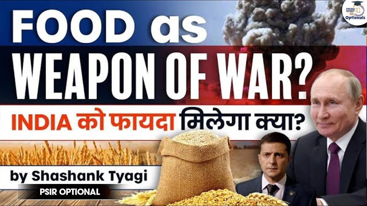 Russia Wants to Starve Asia & Africa | Strategy Against West | Shashank Tyagi | StudyIQ
