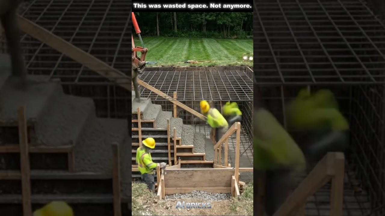 This Hidden Underground Space is Actually Genius #design  #roomtour  #basement
