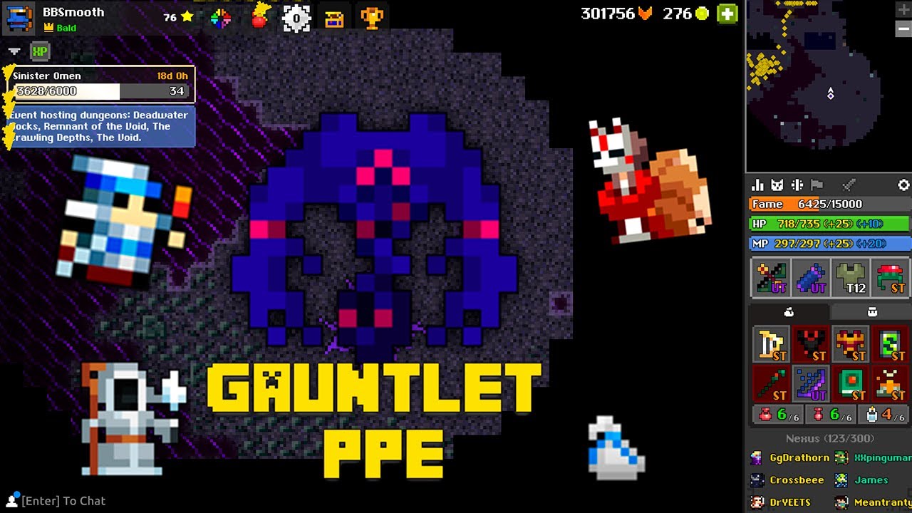 THE GREATEST GAUNTLET RUN YET?? Rotmg PPE style