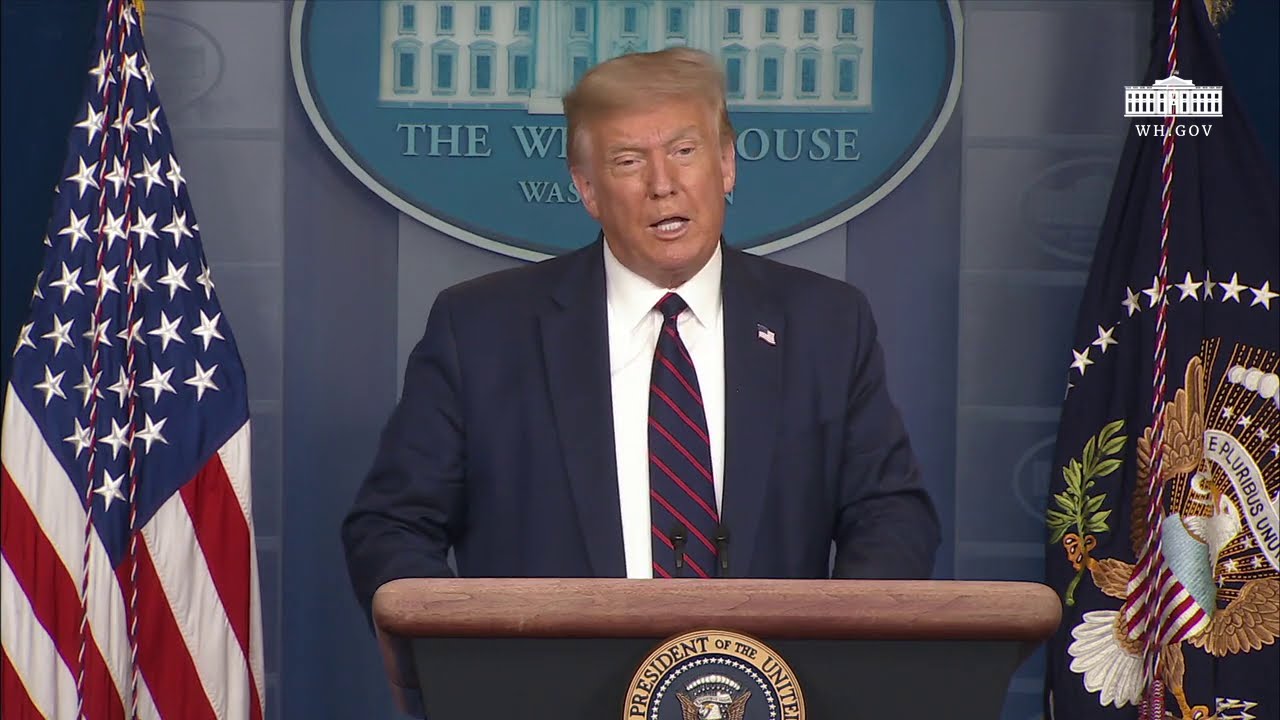 07/30/20: President Trump Holds a News Conference