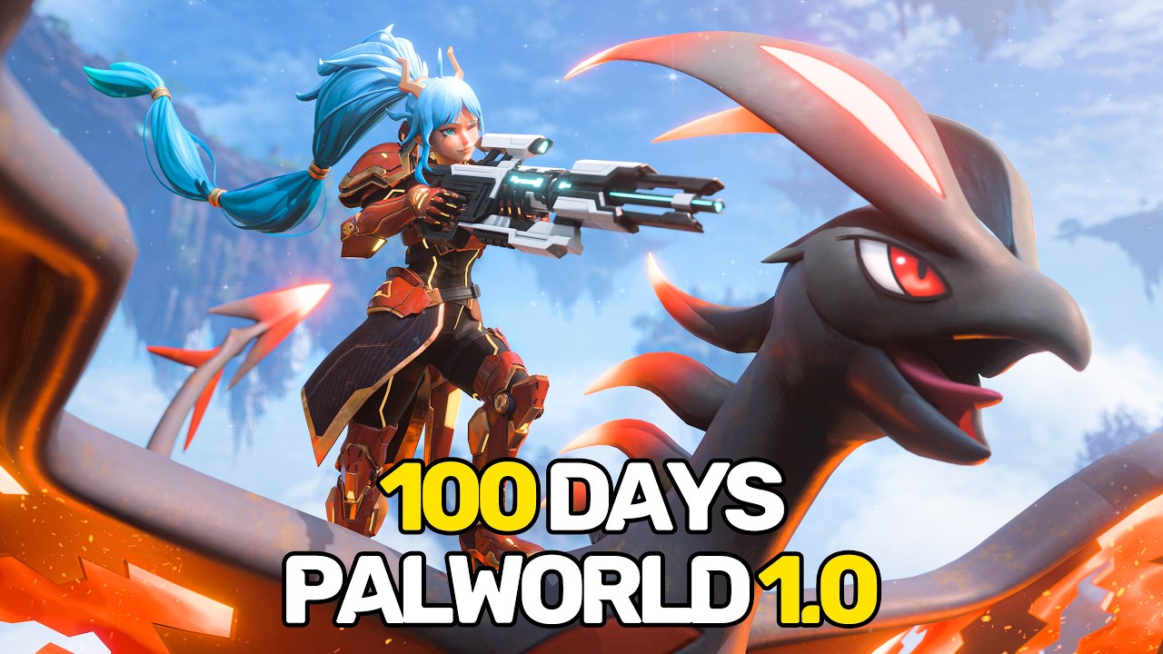 I Have 100 Days To 100% Palworld 1.0