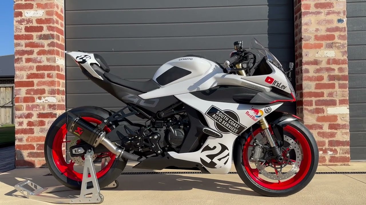 Cfmoto 450SR Track Bike Walk Around