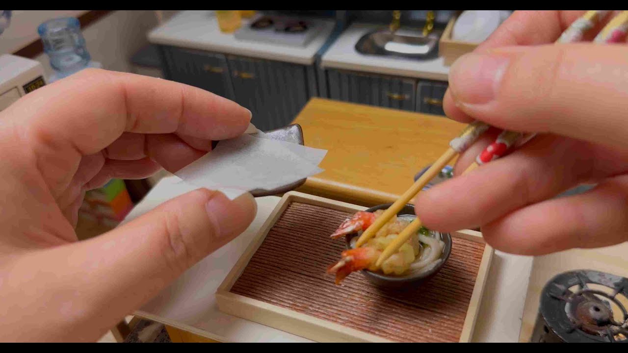 食べれる蕎麦 Miniature Soba